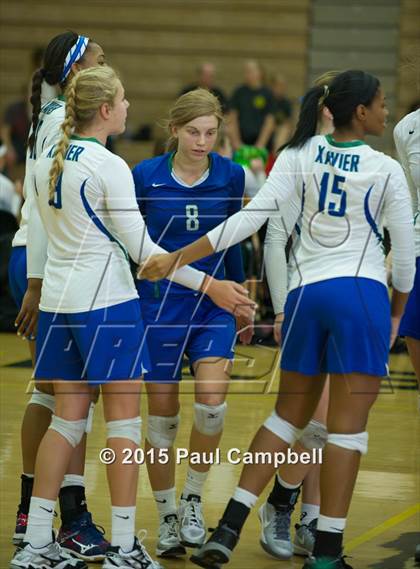 Thumbnail 1 in Gilbert vs Xavier (Gilbert Invitational) photogallery.
