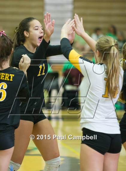 Thumbnail 3 in Gilbert vs Xavier (Gilbert Invitational) photogallery.