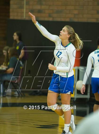 Thumbnail 1 in Gilbert vs Xavier (Gilbert Invitational) photogallery.
