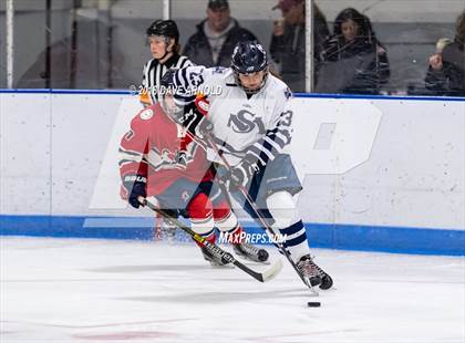 Thumbnail 3 in Lawrence Academy vs. St. Mark's (Harrington Invitational) photogallery.