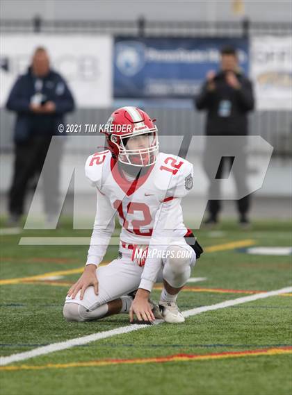 Thumbnail 2 in Bishop Guilfoyle vs. Redbank Valley (PIAA 1A Final) photogallery.