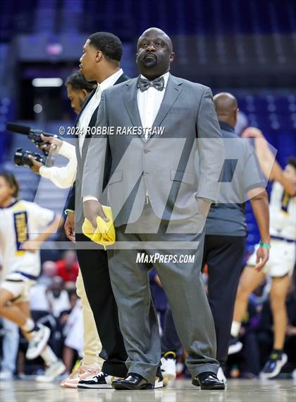 Thumbnail 2 in Stony Point vs. Beaumont United (UIL 6A Basketball Semifinal) photogallery.