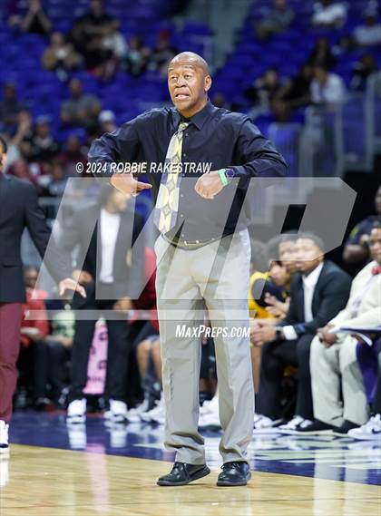 Thumbnail 2 in Stony Point vs. Beaumont United (UIL 6A Basketball Semifinal) photogallery.