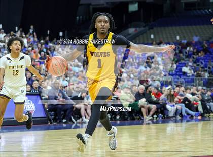 Thumbnail 2 in Stony Point vs. Beaumont United (UIL 6A Basketball Semifinal) photogallery.