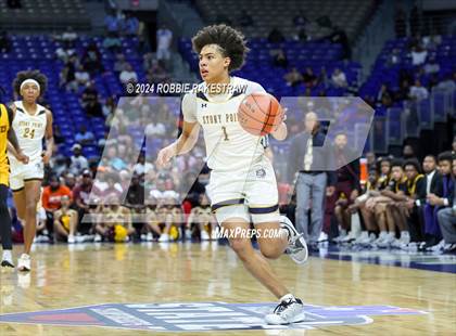 Thumbnail 3 in Stony Point vs. Beaumont United (UIL 6A Basketball Semifinal) photogallery.