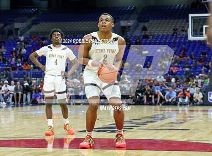 Thumbnail 1 in Stony Point vs. Beaumont United (UIL 6A Basketball Semifinal) photogallery.