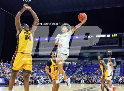 Thumbnail 3 in Stony Point vs. Beaumont United (UIL 6A Basketball Semifinal) photogallery.