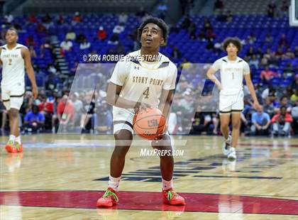 Thumbnail 1 in Stony Point vs. Beaumont United (UIL 6A Basketball Semifinal) photogallery.