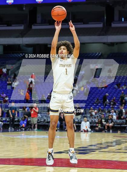 Thumbnail 3 in Stony Point vs. Beaumont United (UIL 6A Basketball Semifinal) photogallery.