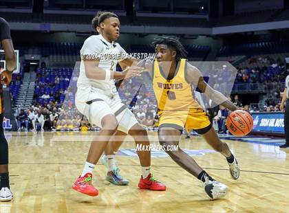Thumbnail 2 in Stony Point vs. Beaumont United (UIL 6A Basketball Semifinal) photogallery.