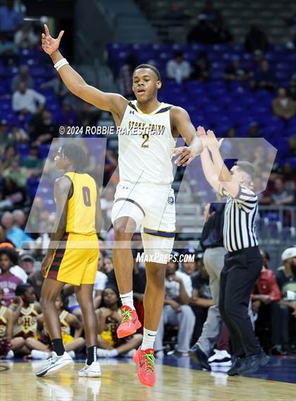 Thumbnail 1 in Stony Point vs. Beaumont United (UIL 6A Basketball Semifinal) photogallery.