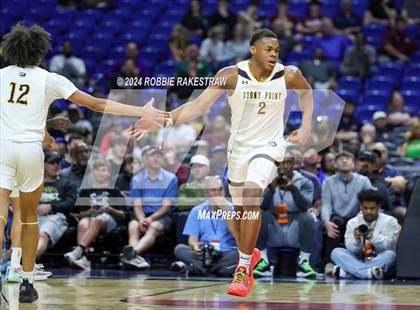 Thumbnail 3 in Stony Point vs. Beaumont United (UIL 6A Basketball Semifinal) photogallery.