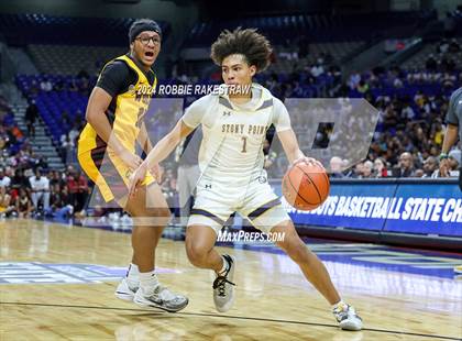 Thumbnail 1 in Stony Point vs. Beaumont United (UIL 6A Basketball Semifinal) photogallery.