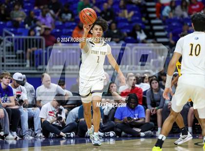 Thumbnail 3 in Stony Point vs. Beaumont United (UIL 6A Basketball Semifinal) photogallery.