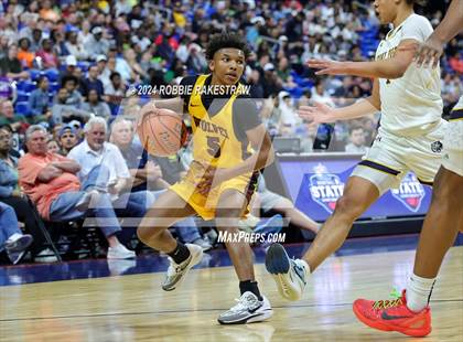 Thumbnail 2 in Stony Point vs. Beaumont United (UIL 6A Basketball Semifinal) photogallery.
