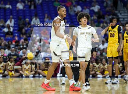 Thumbnail 1 in Stony Point vs. Beaumont United (UIL 6A Basketball Semifinal) photogallery.