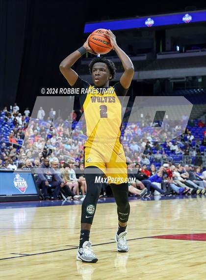 Thumbnail 2 in Stony Point vs. Beaumont United (UIL 6A Basketball Semifinal) photogallery.