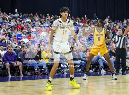 Thumbnail 1 in Stony Point vs. Beaumont United (UIL 6A Basketball Semifinal) photogallery.