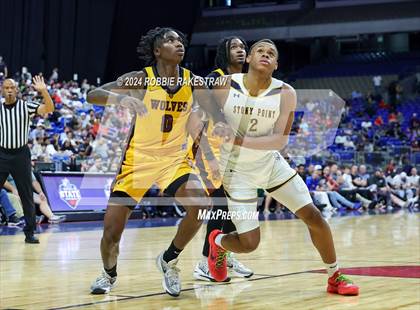 Thumbnail 1 in Stony Point vs. Beaumont United (UIL 6A Basketball Semifinal) photogallery.