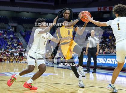Thumbnail 3 in Stony Point vs. Beaumont United (UIL 6A Basketball Semifinal) photogallery.