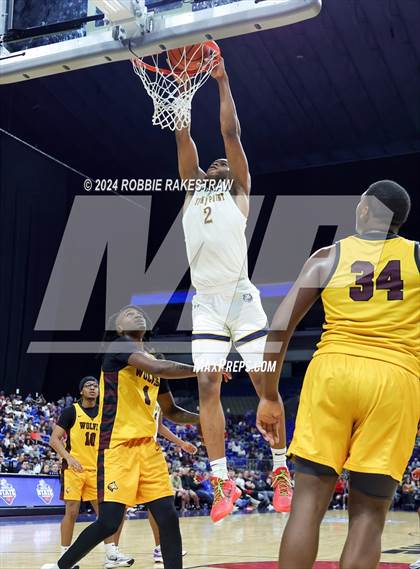 Thumbnail 3 in Stony Point vs. Beaumont United (UIL 6A Basketball Semifinal) photogallery.
