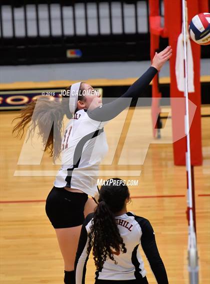 Thumbnail 1 in MacArthur [Douglas] vs Churchill (Blossom Athletic Center) photogallery.