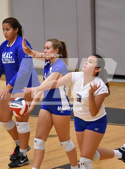 Thumbnail 1 in MacArthur [Douglas] vs Churchill (Blossom Athletic Center) photogallery.