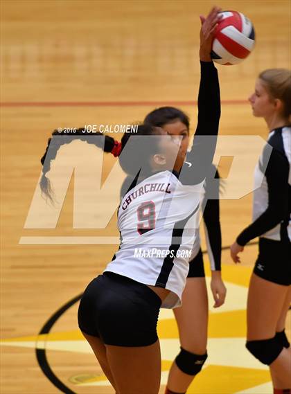 Thumbnail 2 in MacArthur [Douglas] vs Churchill (Blossom Athletic Center) photogallery.