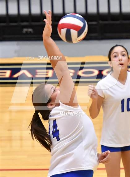 Thumbnail 1 in MacArthur [Douglas] vs Churchill (Blossom Athletic Center) photogallery.