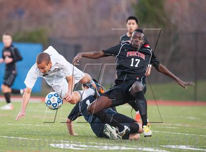 Thumbnail 2 in Arlington vs. Proctor (NYSPHSAA Class AA Semifinal) photogallery.