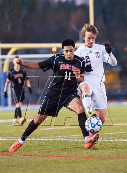 Thumbnail 2 in Arlington vs. Proctor (NYSPHSAA Class AA Semifinal) photogallery.