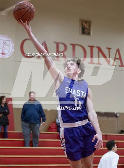 Thumbnail 3 in Shasta vs Rancho Cotate (Rose City Basketball Tournament) photogallery.