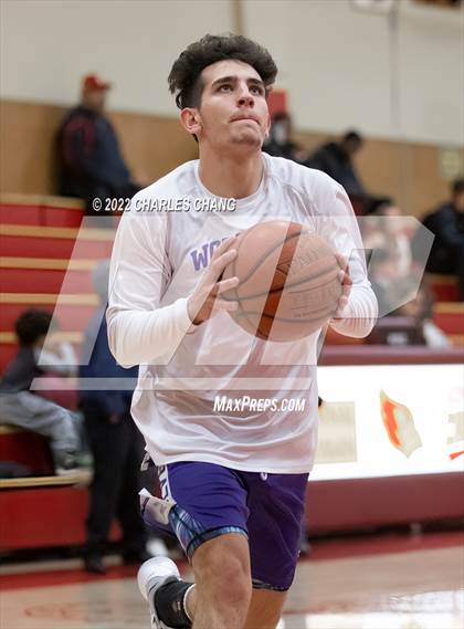Thumbnail 3 in Shasta vs Rancho Cotate (Rose City Basketball Tournament) photogallery.