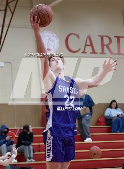Thumbnail 2 in Shasta vs Rancho Cotate (Rose City Basketball Tournament) photogallery.