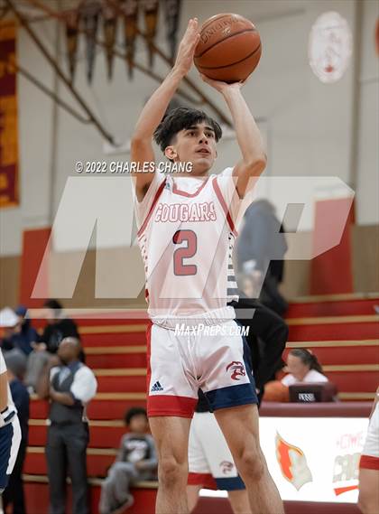 Thumbnail 3 in Shasta vs Rancho Cotate (Rose City Basketball Tournament) photogallery.