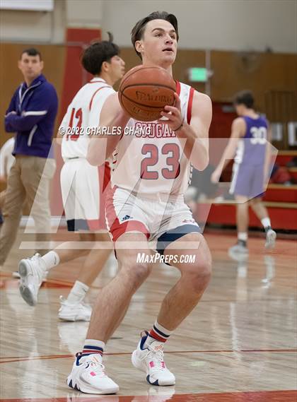 Thumbnail 2 in Shasta vs Rancho Cotate (Rose City Basketball Tournament) photogallery.