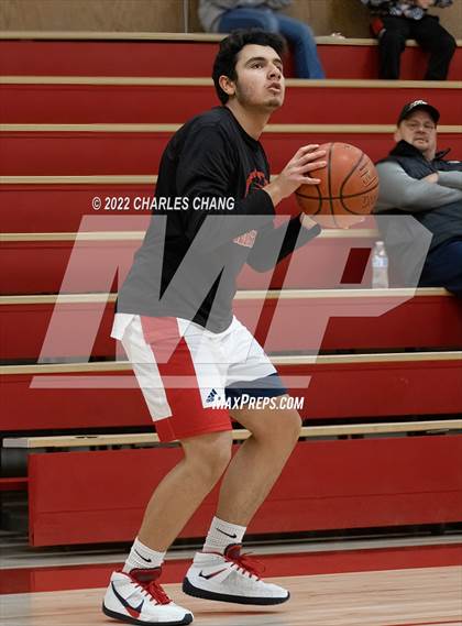 Thumbnail 1 in Shasta vs Rancho Cotate (Rose City Basketball Tournament) photogallery.