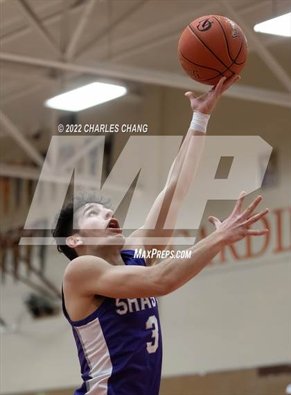 Thumbnail 1 in Shasta vs Rancho Cotate (Rose City Basketball Tournament) photogallery.