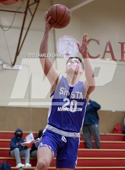 Thumbnail 2 in Shasta vs Rancho Cotate (Rose City Basketball Tournament) photogallery.