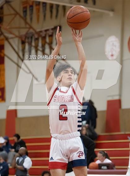 Thumbnail 1 in Shasta vs Rancho Cotate (Rose City Basketball Tournament) photogallery.