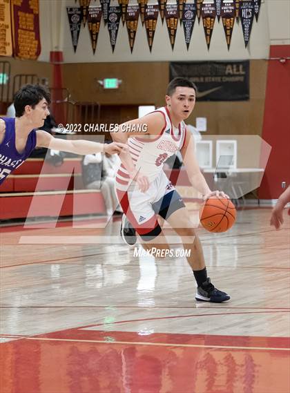 Thumbnail 1 in Shasta vs Rancho Cotate (Rose City Basketball Tournament) photogallery.