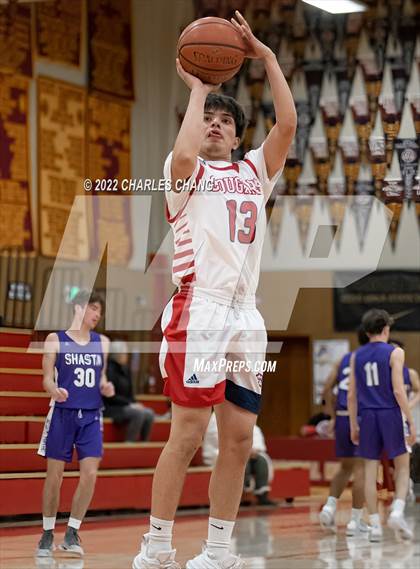 Thumbnail 3 in Shasta vs Rancho Cotate (Rose City Basketball Tournament) photogallery.