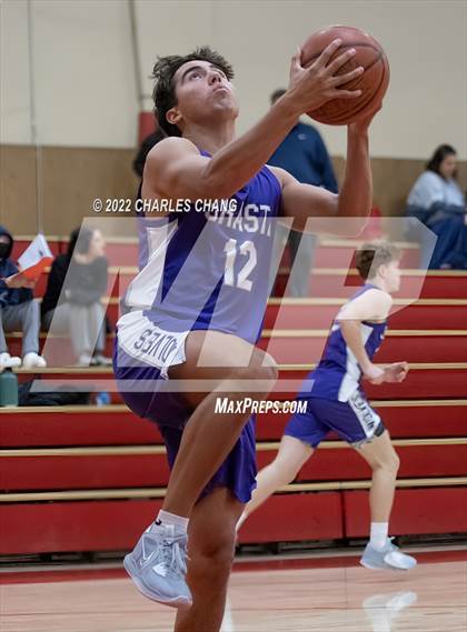 Thumbnail 3 in Shasta vs Rancho Cotate (Rose City Basketball Tournament) photogallery.