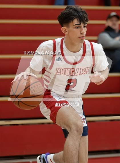 Thumbnail 1 in Shasta vs Rancho Cotate (Rose City Basketball Tournament) photogallery.