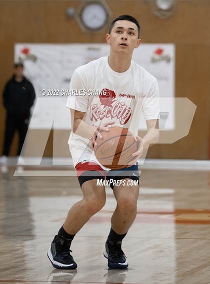 Thumbnail 2 in Shasta vs Rancho Cotate (Rose City Basketball Tournament) photogallery.