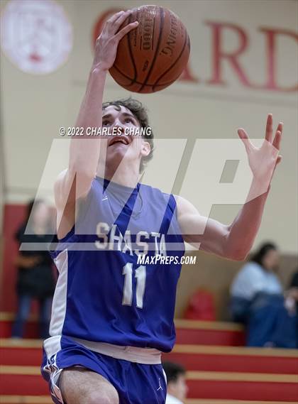 Thumbnail 2 in Shasta vs Rancho Cotate (Rose City Basketball Tournament) photogallery.