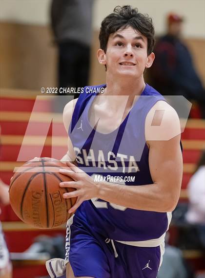 Thumbnail 1 in Shasta vs Rancho Cotate (Rose City Basketball Tournament) photogallery.