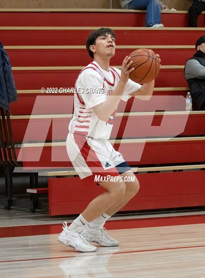 Thumbnail 3 in Shasta vs Rancho Cotate (Rose City Basketball Tournament) photogallery.
