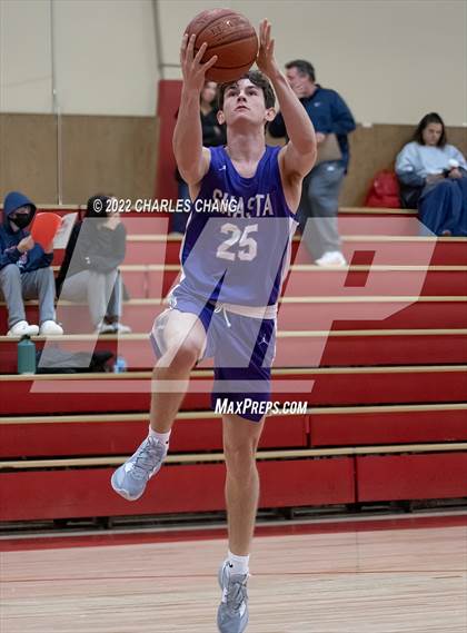 Thumbnail 3 in Shasta vs Rancho Cotate (Rose City Basketball Tournament) photogallery.