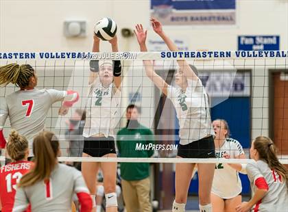 Thumbnail 1 in Fishers vs Zionsville (IHSAA 4A Sectional Semifinal) photogallery.